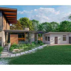 1 Bed 1 Bath 305 sq.ft. Steel Frame Home Kit