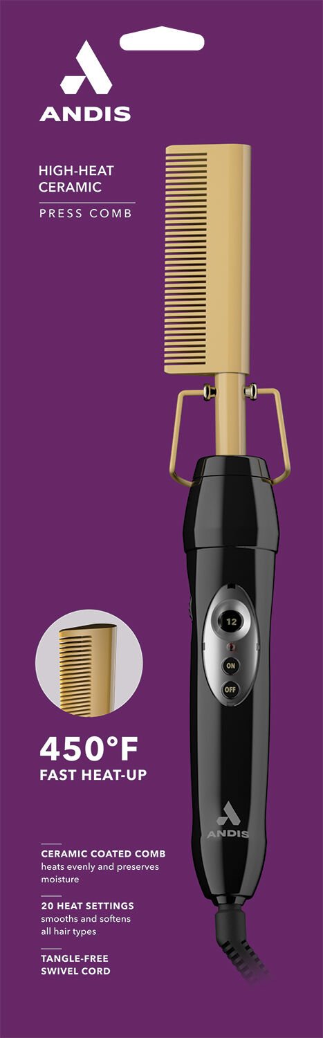 Andis High Heat Press Comb - Image 2