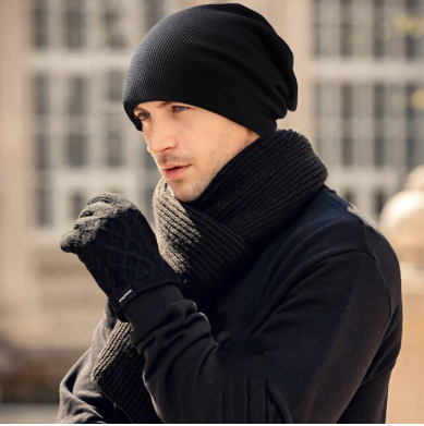Beanie Knit Hat - Image 2
