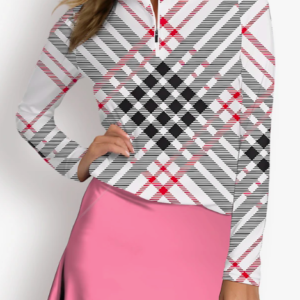 Long Sleeve Sun Protection Golf Polo Shirt