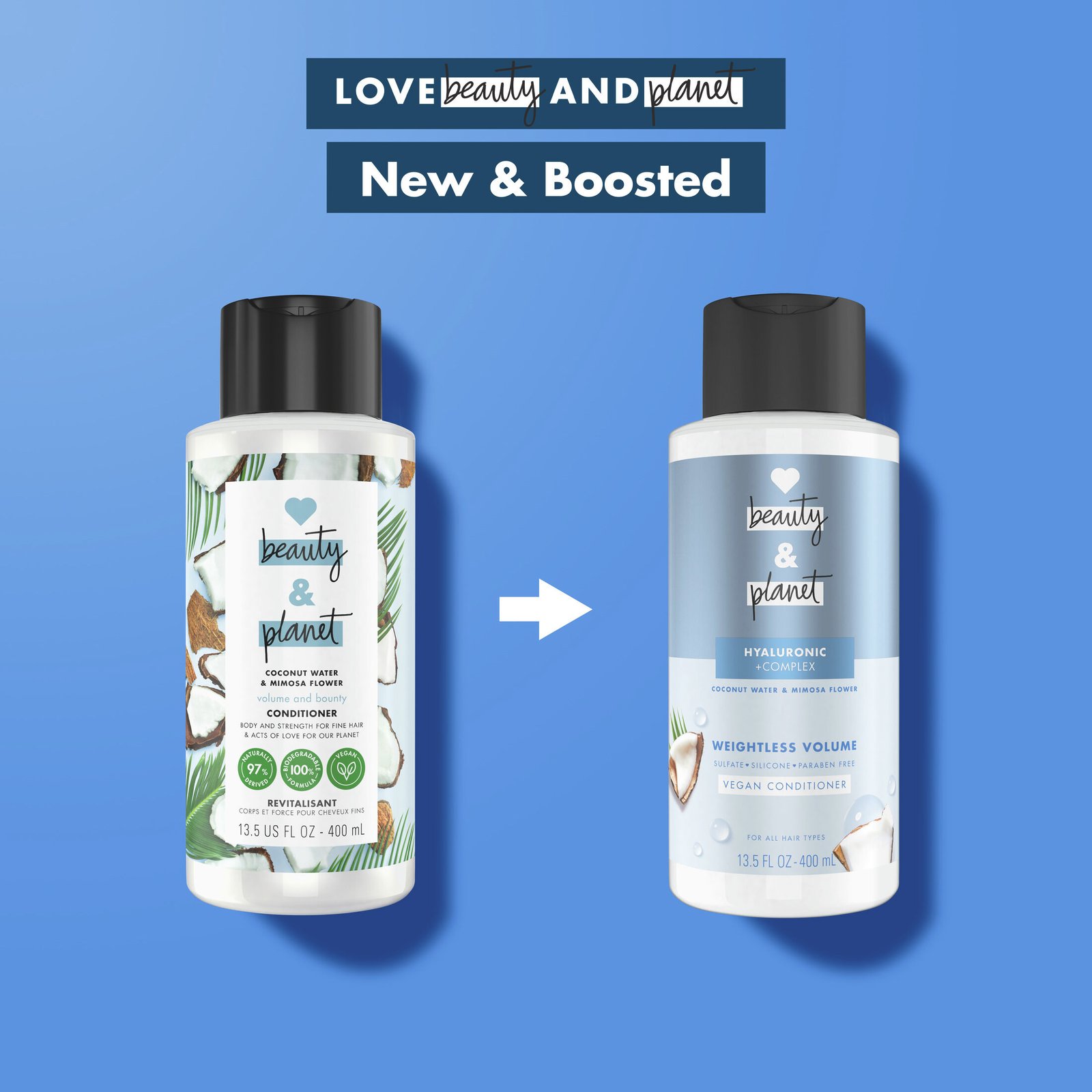 Love Beauty and Planet Coconut Water Daily Conditioner - Image 3