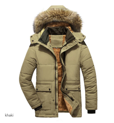 Men's Fleece Hiking Jacket - Image 4