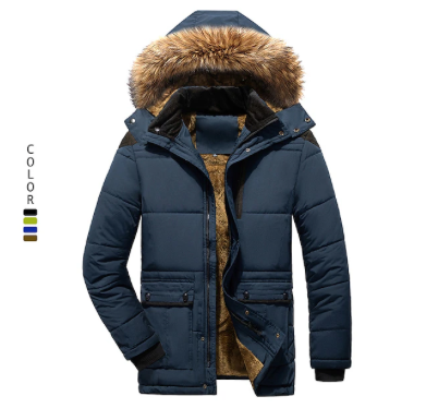 Men's Fleece Hiking Jacket - Image 3