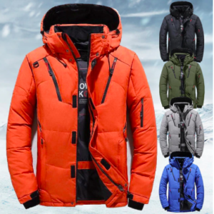 Men's Hiking Puffer Down Jacket