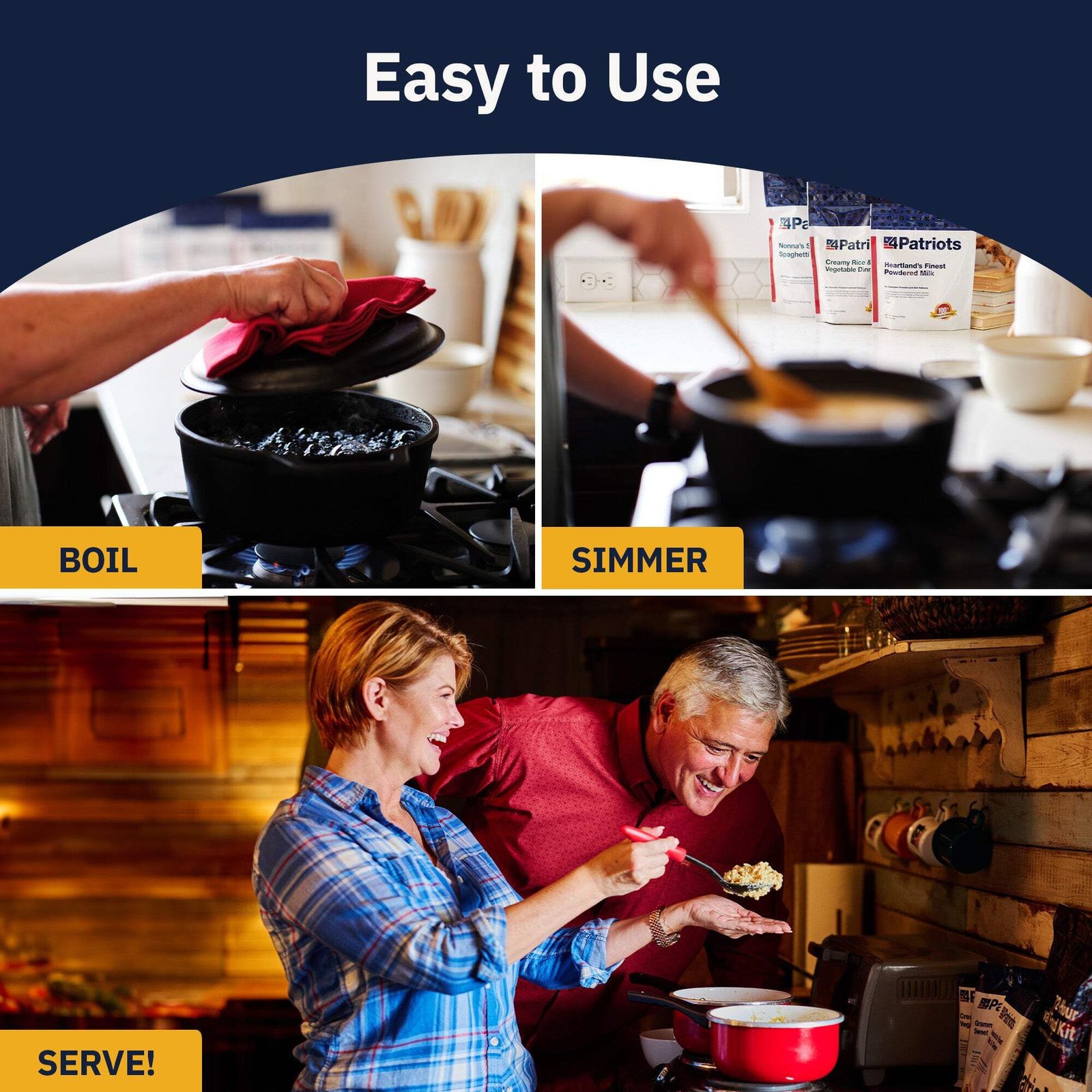 Patriots: 3 Month Survival Food Kit Emergency Food Supply - Image 3