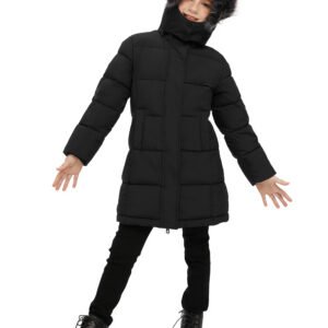 Puffer Parka Jacket with Removable Hood