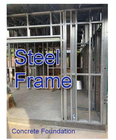 Rose Cottage 2 Bed 1 Bath 444 sq.ft. Steel Frame Home Kit - Image 6