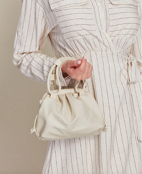 Stylish Drawstring Handbag