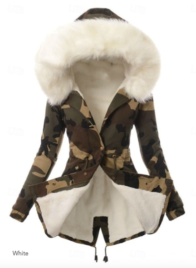 Fleece Lined Single Breasted Hoodie - Image 2