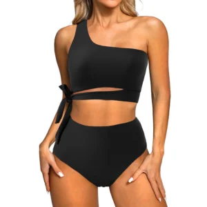 One Shoulder Womens Bikini Sets