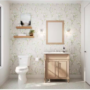 Single Flush Elongated Toilet in White