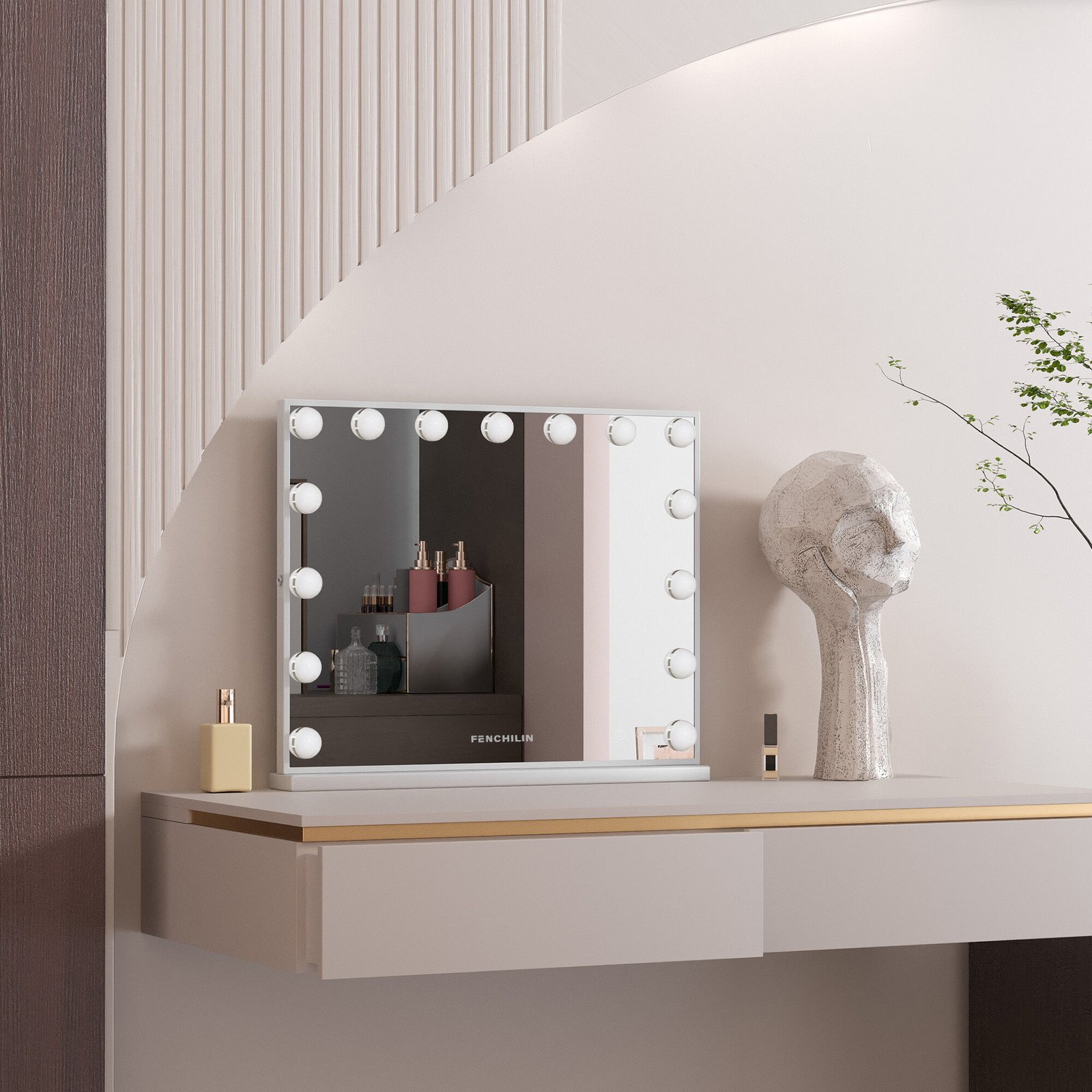 Vanity Mirror with Lights - Image 3
