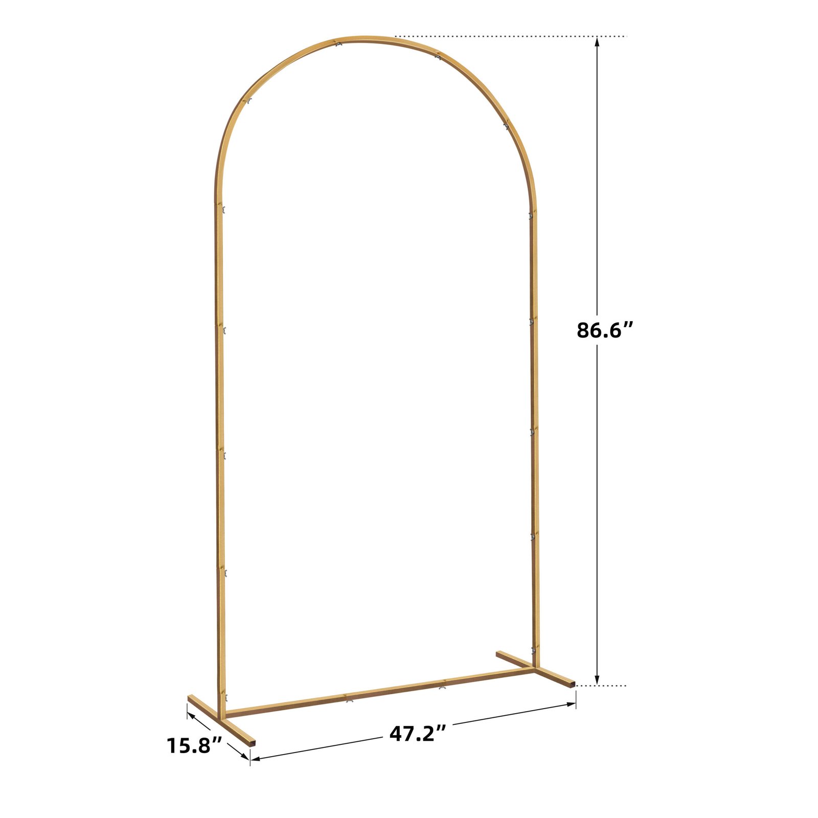 ATR ART to REAL 4 x 7.2ft " H Metal Balloon Arch Stand - Image 3