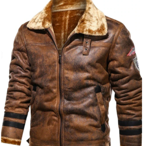 Men's Faux Leather Jacket