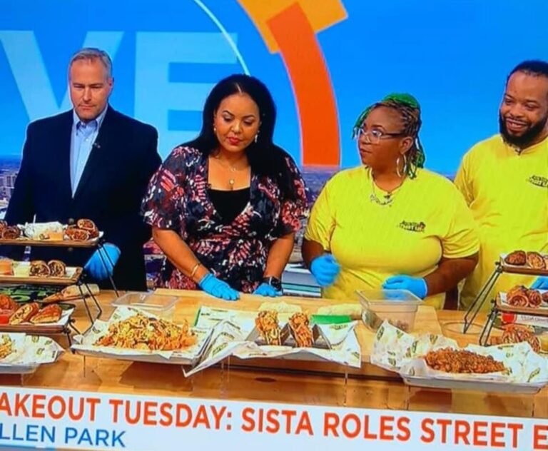 Sista Roles Street Eats Media Appearance 768x632