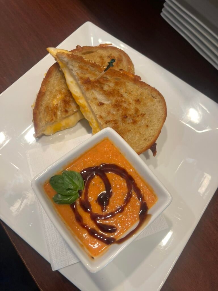 Walled Lake Brunch House Grilled Cheese and Soup 768x1024