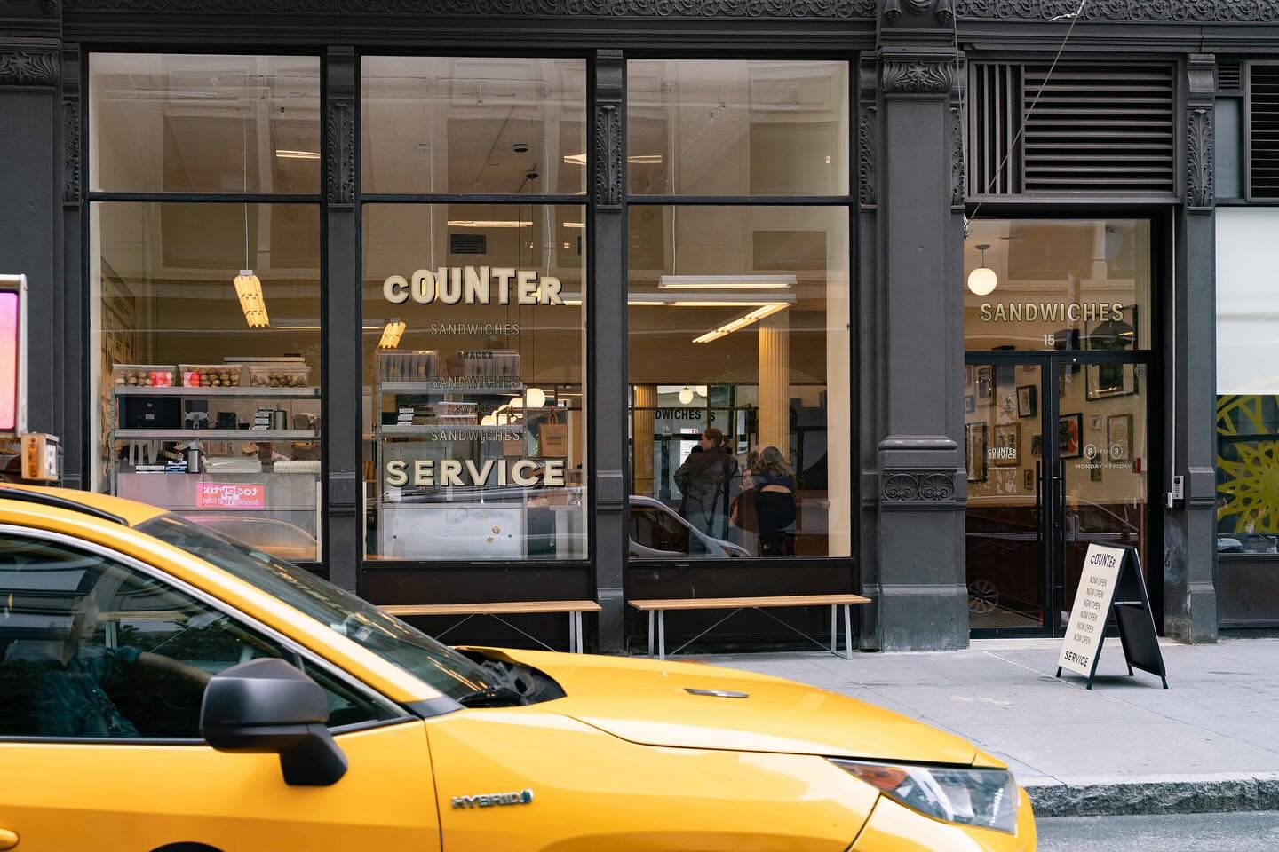 Counter Service Exterior Retail