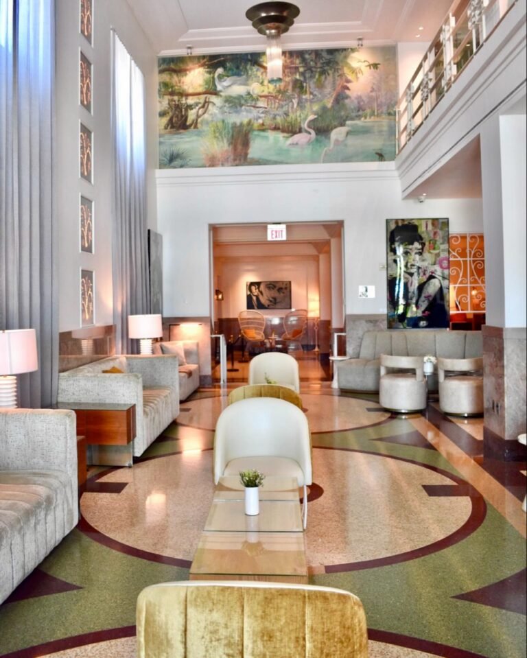 Hotel Victor South Beach Lobby 768x959
