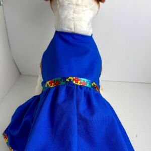 Handmade Cotton Small Dog Dress – Unique Puppy Outfit